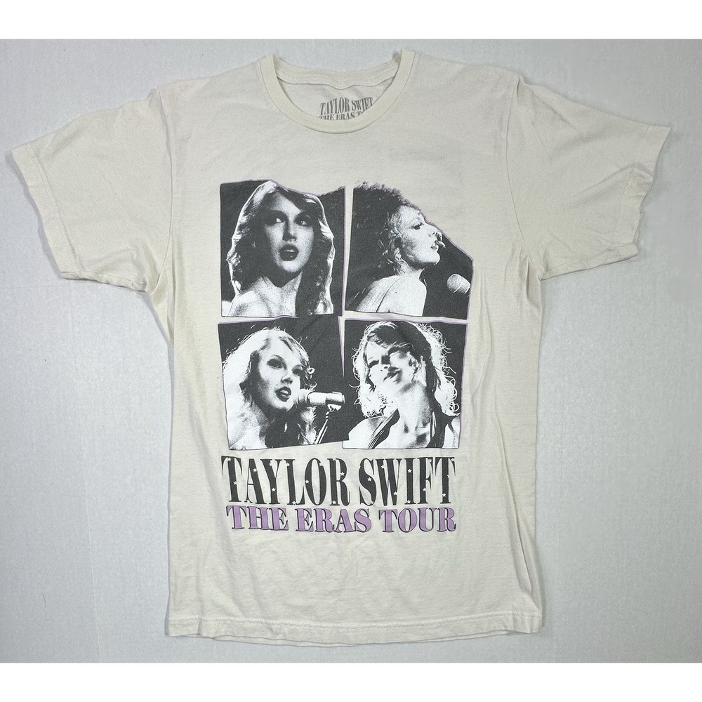 Taylor Swift The Eras Tour Concert T-Shirt 2023 Cities Graphic Size M